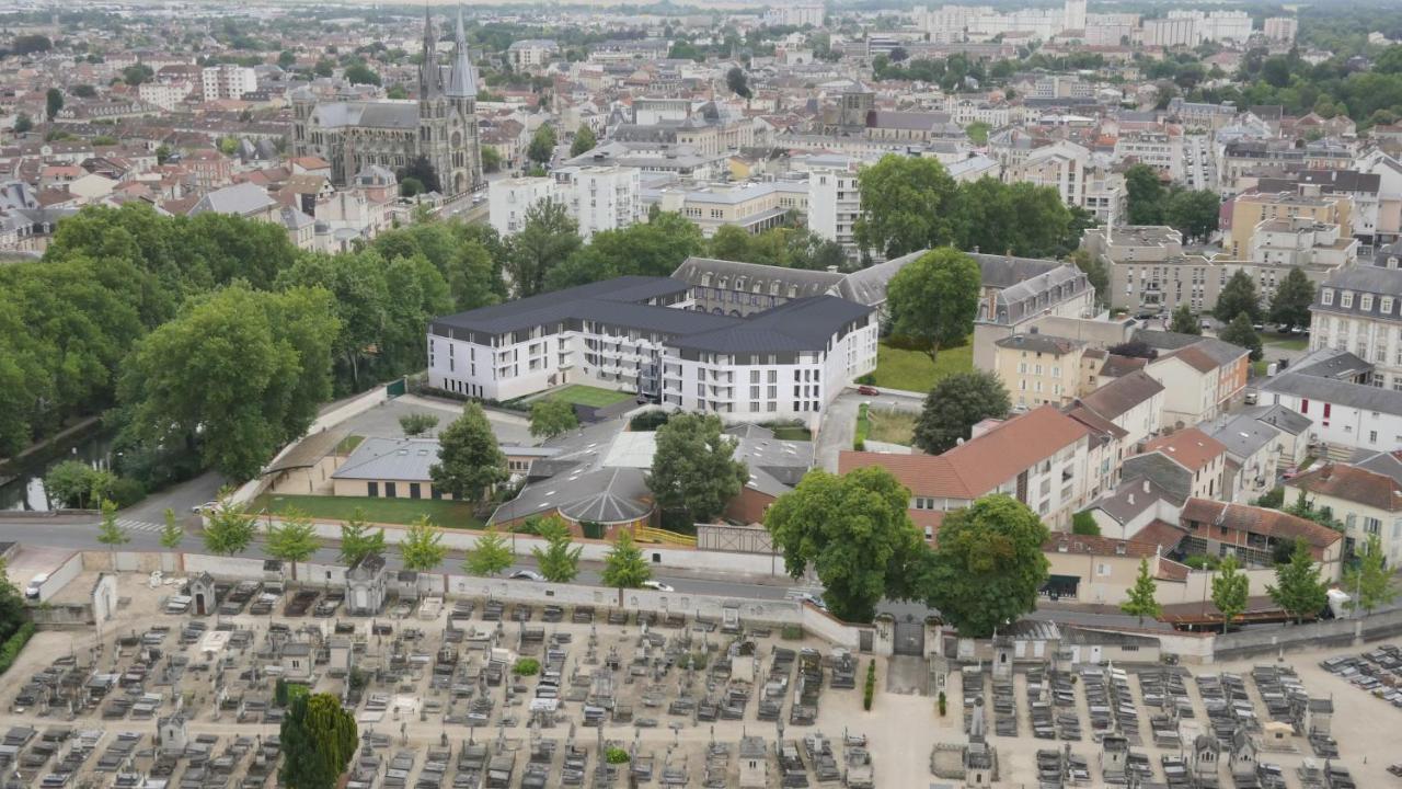 Aparthotel Domitys La Clef Des Arts Châlons-en-Champagne Zewnętrze zdjęcie